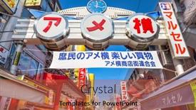  Presentation with world war - Slide deck featuring tokyo-japan-december-24-2015 background and a red colored foreground