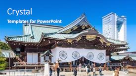  Presentation with security guard - Cool new slides with tokyo-japan-march-23-2014 backdrop and a teal colored foreground