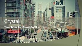  Presentation with metropolitan - Audience pleasing PPT layouts consisting of tokyo-japan-may-13-street backdrop and a  colored foreground