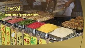  Presentation with festival - Presentation having tokyo-japan-may-14-2017 background and a tawny brown colored foreground