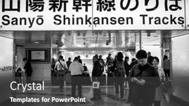  Presentation with high speed railway - 