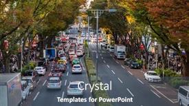  Presentation with city japan - 