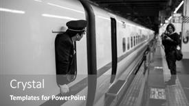  Presentation with high speed railway - 