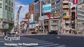  Presentation with japan streets - 