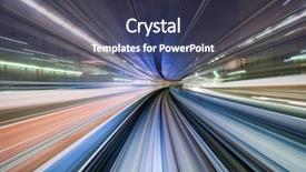  Presentation with tokyo - PPT layouts having tokyo japan train motion blur background and a tawny brown colored foreground