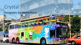  Presentation with hello kitty - Cool new slides with tokyo-july-6-a-hello backdrop and a light blue colored foreground