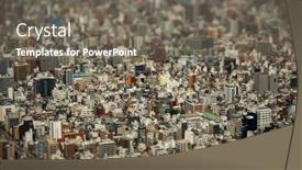  Presentation with tokyo - PPT layouts with tokyo-urban-rooftop-view-background background and a gray colored foreground