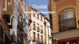  Presentation with spain - Presentation enhanced with toledo facades in castile la background and a tawny brown colored foreground