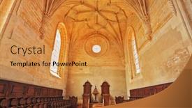  Presentation with knights - Slides having tomar-portugal-september-29-2011 background and a gold colored foreground