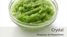  Presentation with mexican - Audience pleasing slides consisting of tomatillo salsa verde mexican cuisine backdrop and a mint green colored foreground