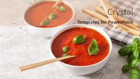  Presentation with vegetarian - 