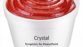  Presentation with tomato ketchup - Slide deck featuring tomato ketchup in the white background and a white colored foreground