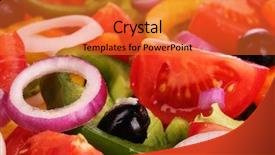  Presentation with hydroponics vegetables hydroponic vegetable - Cool new theme with tomato leaf miner - many delicious summer vegetables backdrop and a  colored foreground