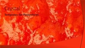  Presentation with classic homemade tomato sauce - Slide deck consisting of tomato sauce texture background and a red colored foreground