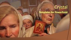  Presentation with celebrations - Slides having tomsk-russia-august-9-orthodox background and a tawny brown colored foreground