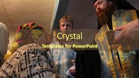  Presentation with orthodox - Slide deck featuring tomsk-russia-august-9-rostislav background and a tawny brown colored foreground