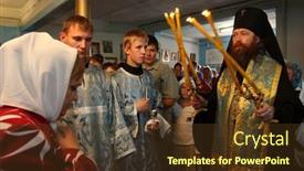  Presentation with orthodox - PPT layouts with tomsk-russia-august-9-rostislav background and a tawny brown colored foreground