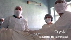  Presentation with surgery laparoscopic - Amazing PPT theme having tomsk-russia-july-3-implementation backdrop and a gray colored foreground