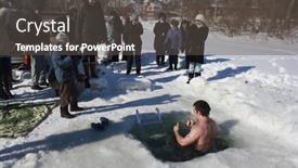  Presentation with winter ice - 