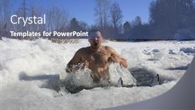  Presentation with winter ice - 