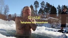  Presentation with winter ice - 