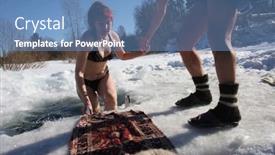  Presentation with winter ice - 