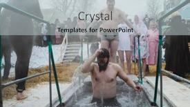  Presentation with holy celebration - Slide set having tomsk-west-siberia-russia-jan background and a light gray colored foreground