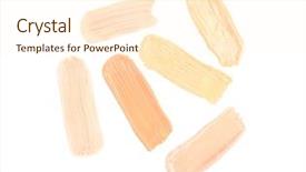  Presentation with white differene - Slide deck enhanced with tonality - different kinds on tonal cream background and a  colored foreground