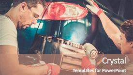  Presentation with superfoods samples - PPT layouts consisting of tone in a car body background and a coral colored foreground