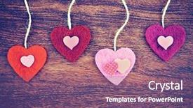  Presentation with vintage retro - Slide deck featuring toned with a retro vintage background and a violet colored foreground