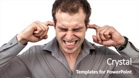  Presentation with concept high blood pressure used tablets and - Theme having too much noise or pressure background and a  colored foreground