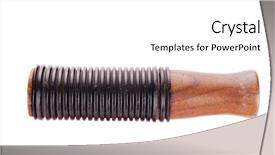  Presentation with blank whiteboard isolated on white - Presentation theme featuring tool die - deer grunt call isolated background and a white colored foreground