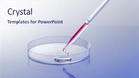  Presentation with droplet - Beautiful slide deck featuring passtime - pottery wheel and creative tools backdrop and a coral colored foreground