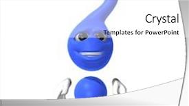  Presentation with character - Beautiful theme featuring toon - 3d question mark character backdrop and a white colored foreground