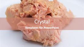  Presentation with organic - Amazing presentation design having toon - fresh organic eco vegetable salad backdrop and a  colored foreground