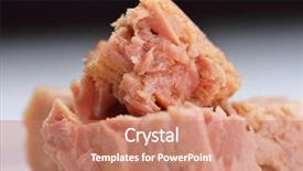  Presentation with eco - Slide set having toon - fresh organic eco vegetable salad background and a  colored foreground