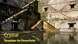  Presentation with jodhpur - Colorful slide set enhanced with toorji-ka-jhalra-bavdi-stepwell backdrop and a tawny brown colored foreground