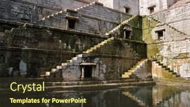  Presentation with world - Colorful presentation enhanced with toorji-ka-jhalra-bavdi-world backdrop and a tawny brown colored foreground