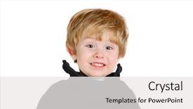  Presentation with development - Presentation theme featuring tooth development - happy background and a white colored foreground