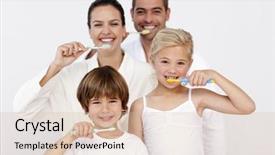  Presentation with bathroom - Audience pleasing PPT layouts consisting of yellow house with blue bench and paved street in the town dachau in germany in winter backdrop and a gray colored foreground.