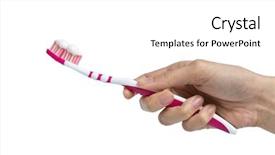  Presentation with toothpaste - Slide deck enhanced with danger - portrait of a dangerous armed background and a dark gray colored foreground