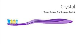  Presentation with brown sugar isolated on white - Beautiful PPT layouts featuring toothbrush-isolated-on-white-background backdrop and a white colored foreground