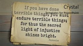  Presentation with top 150 - Beautiful presentation featuring top-150 sophocles athenian playwright backdrop and a coral colored foreground