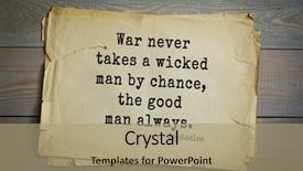  Presentation with top 150 - Slide deck featuring top-150 sophocles athenian playwright background and a coral colored foreground