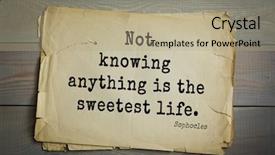  Presentation with top 150 - Amazing theme having top-150 sophocles athenian playwright backdrop and a mint green colored foreground