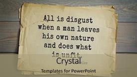  Presentation with top 150 - Audience pleasing theme consisting of top-150 sophocles athenian playwright backdrop and a  colored foreground