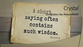  Presentation with top 150 - Colorful PPT theme enhanced with top-150 sophocles athenian playwright backdrop and a  colored foreground