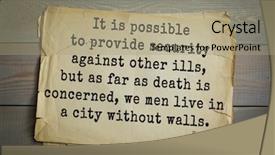  Presentation with ancient greek - Cool new slide deck with 20 ancient greek philosopher epicurus backdrop and a mint green colored foreground