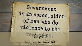  Presentation with association - Cool new PPT theme with top-30 the great russian backdrop and a coral colored foreground