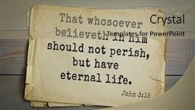  Presentation with bible verses - Presentation design enhanced with top 500 bible verses that background and a coral colored foreground